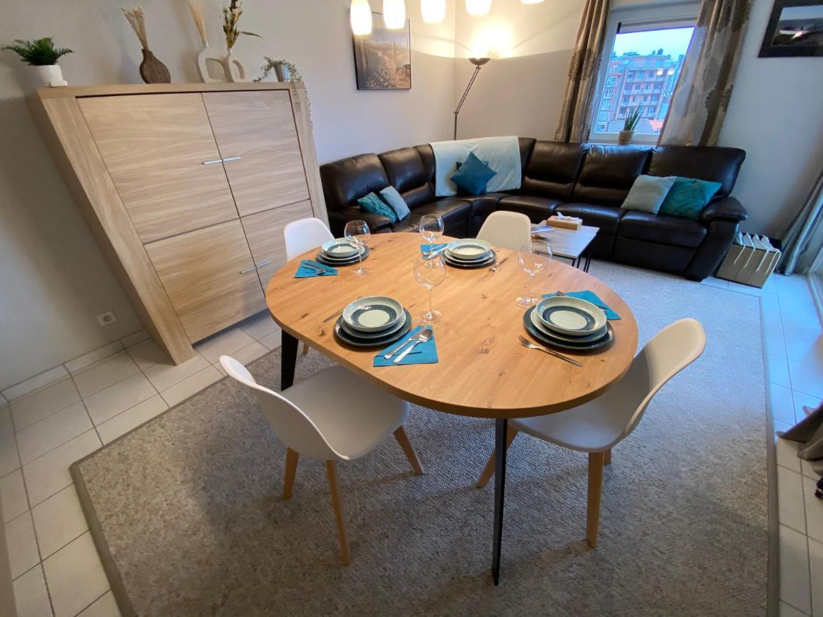 Vakantieappartement Oostende Met Priveparking Luaran gambar